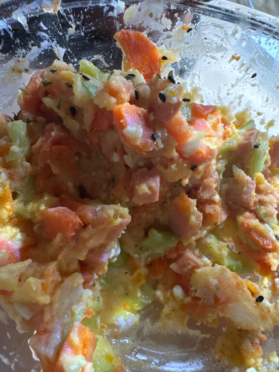 土豆胡萝卜沙拉（低脂）