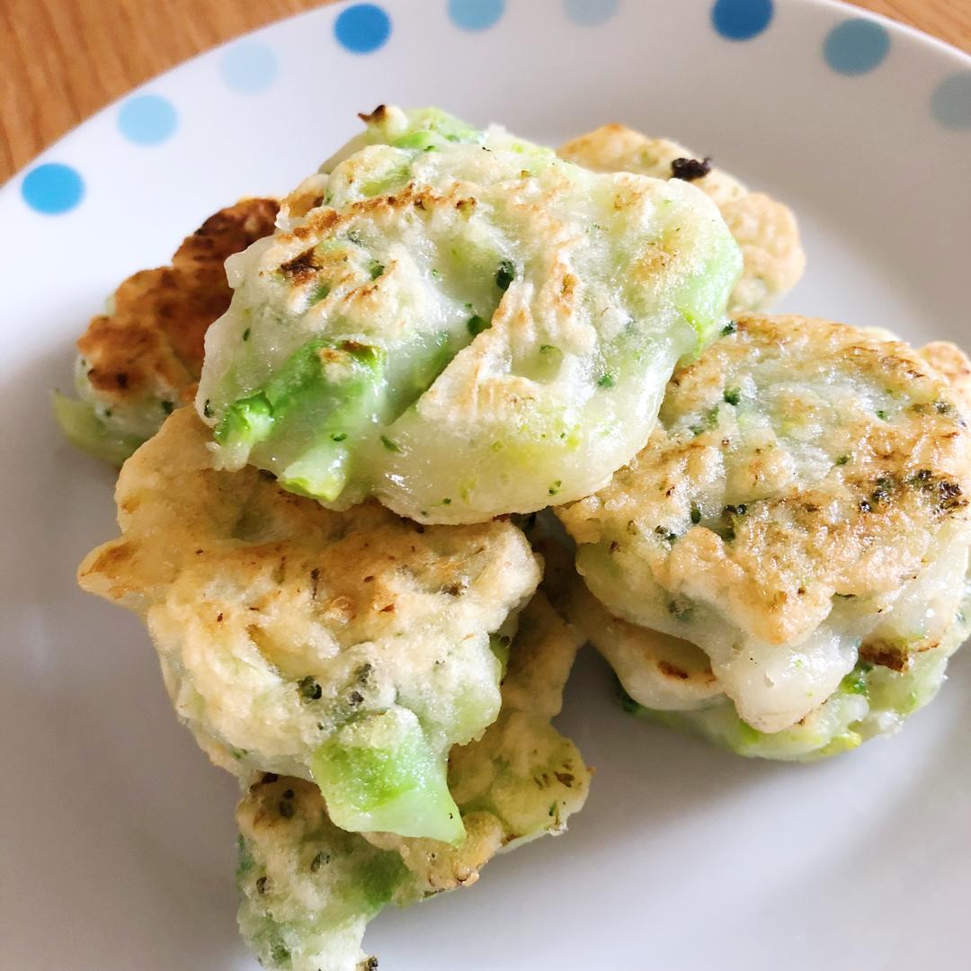 西兰花蘑菇小菜饼的做法