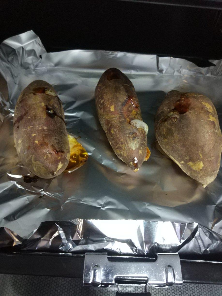 烤箱烤红薯