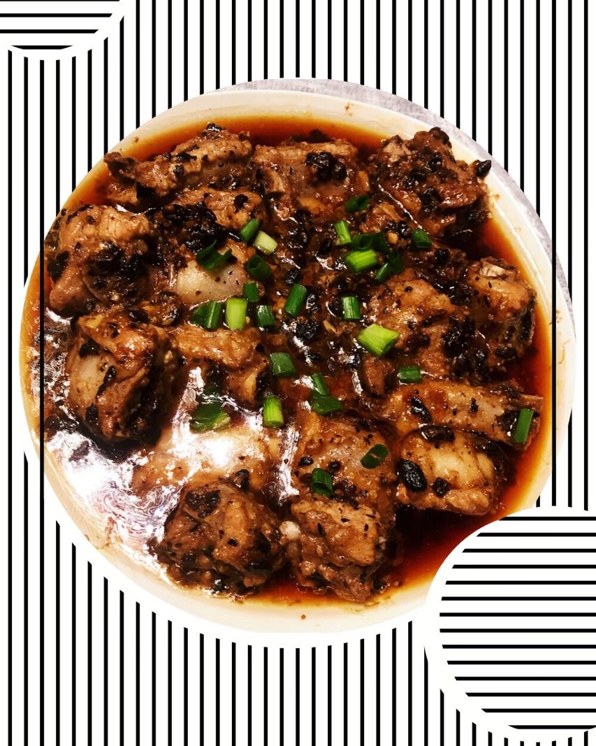 豉汁排骨 粤菜茶餐厅的明菜