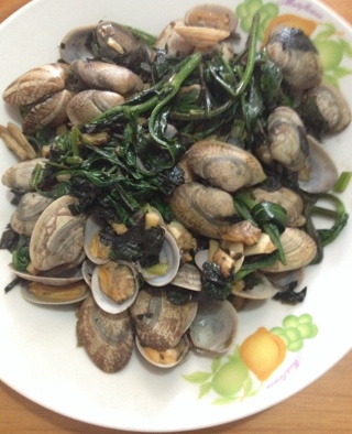 清炒花蛤