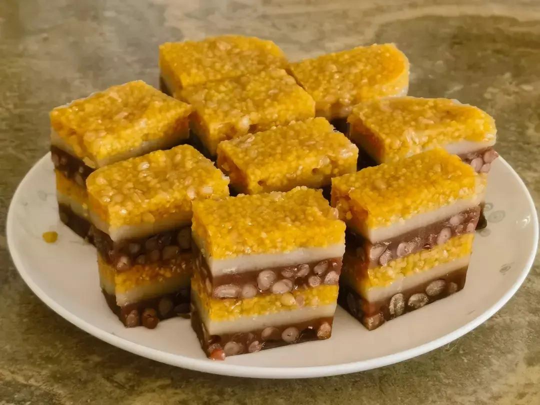 千层杂粮糕