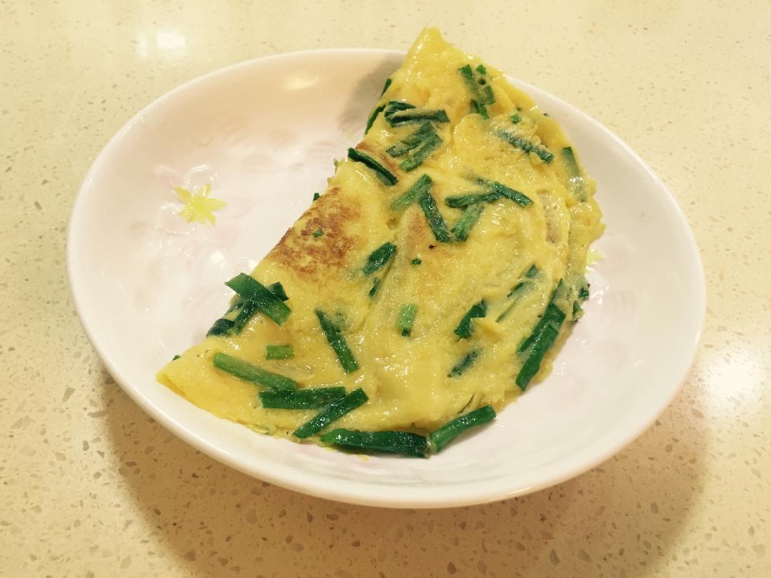 韭菜鸡蛋饼