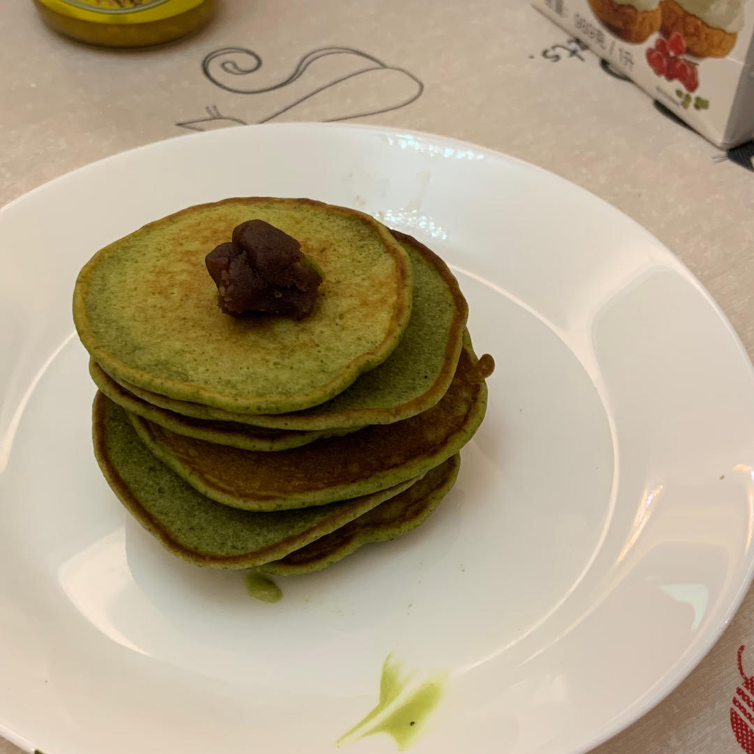 抹茶红豆煎饼🥞