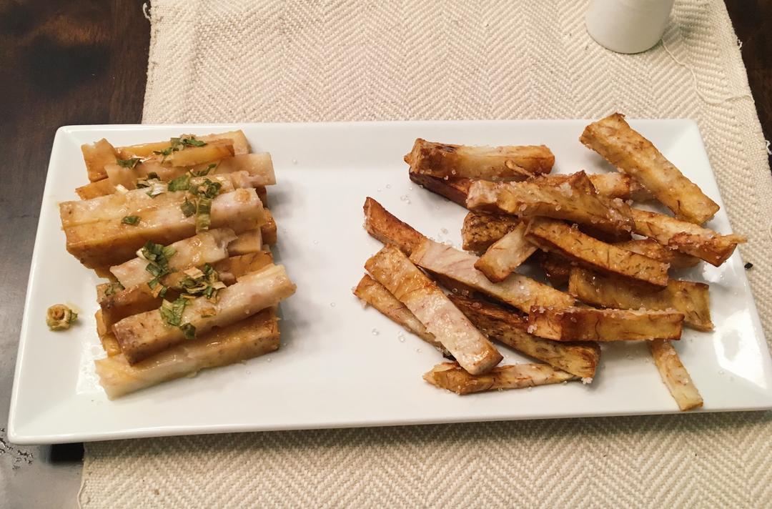 香芋的两种吃法的做法