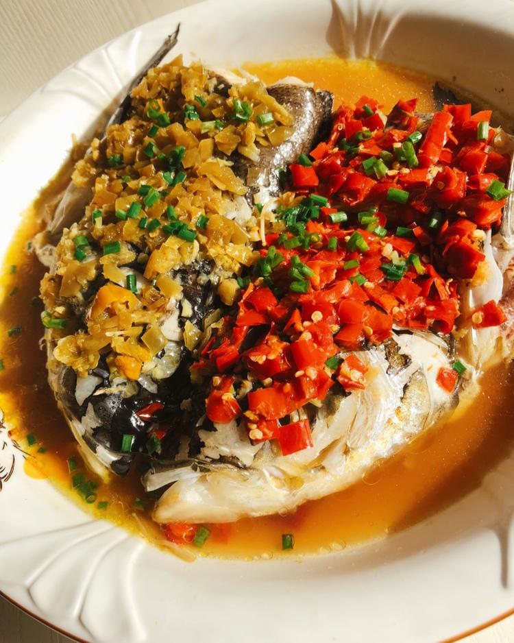 经典剁椒鱼头  湘菜系♨️
