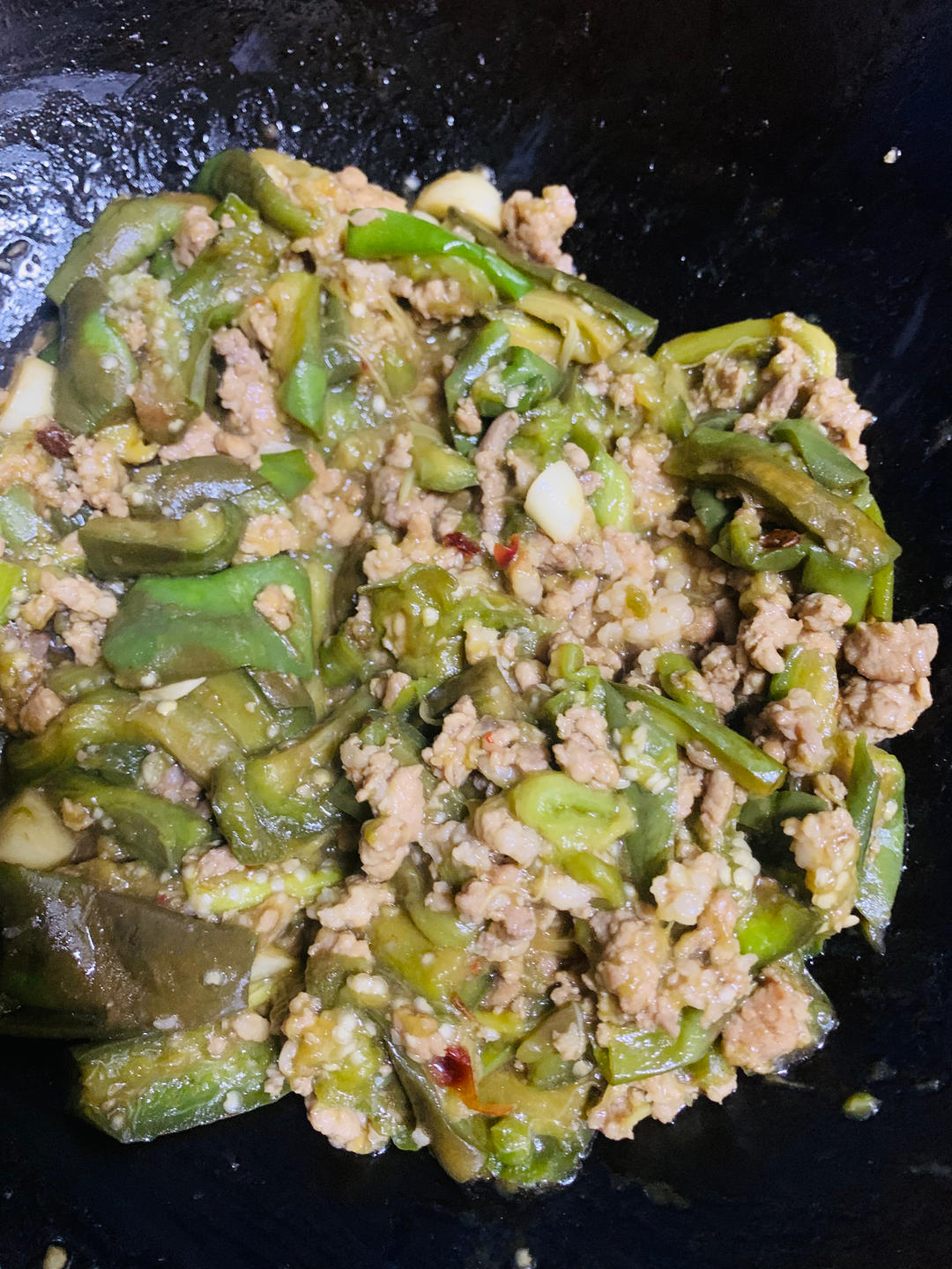 肉沫茄子盖浇饭