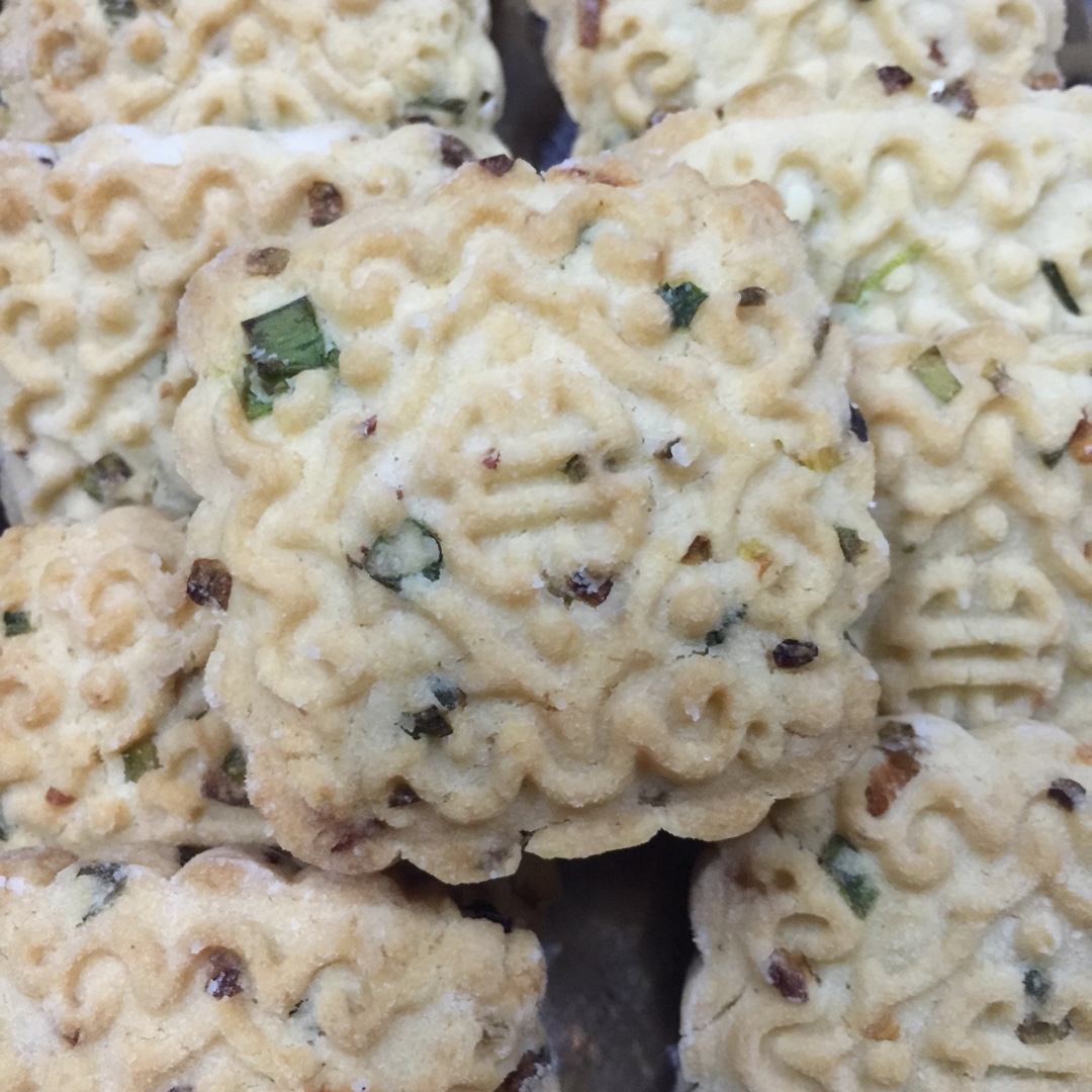 葱油桃酥【附模具防粘小贴士】