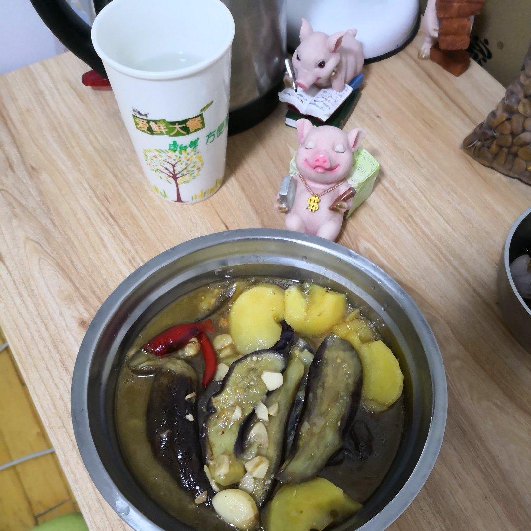 土豆炖茄子