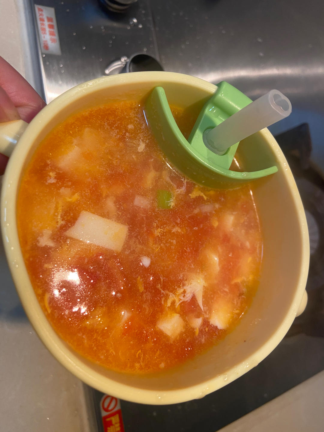 番茄豆腐汤🍅