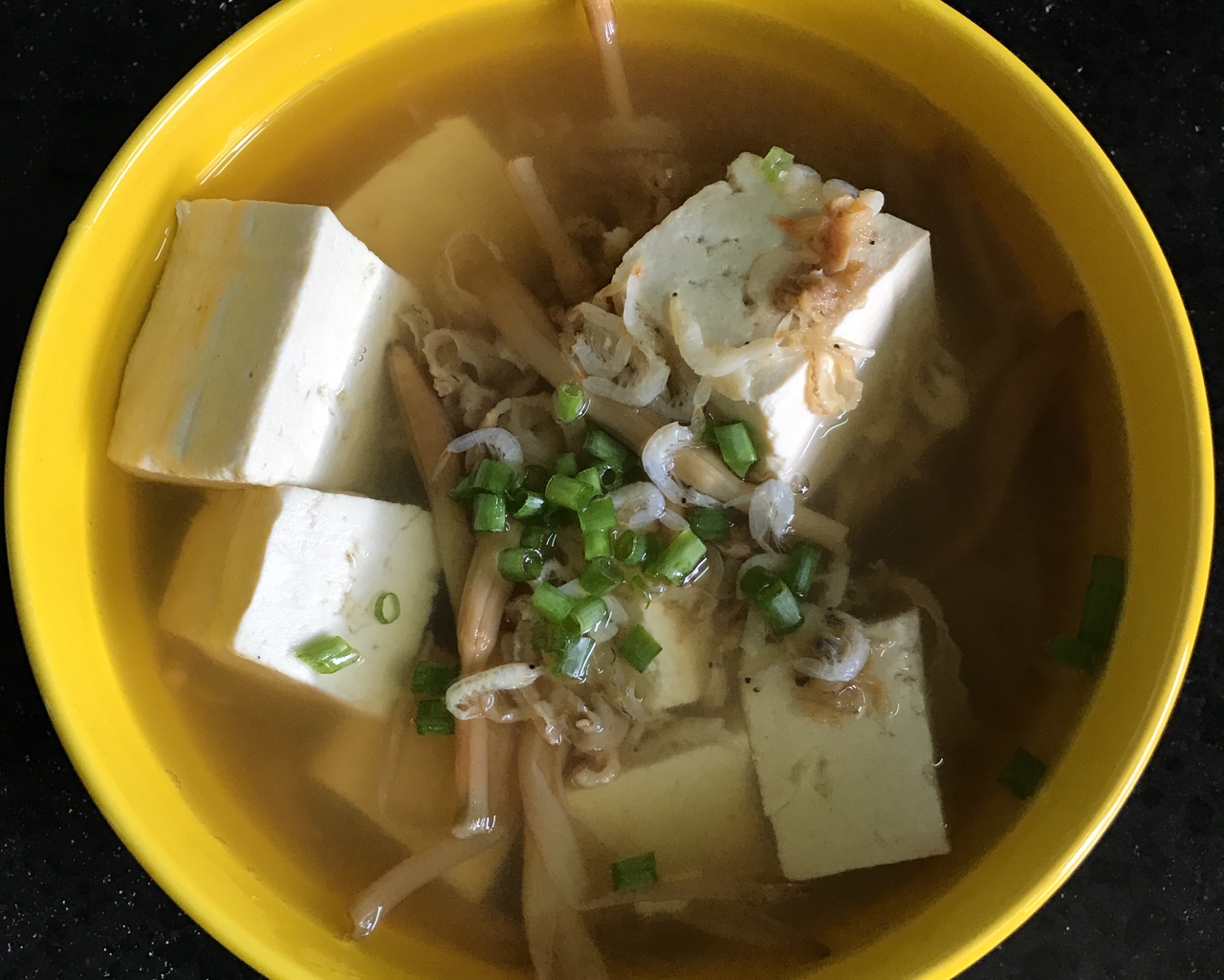 黄花菜豆腐汤的做法 步骤4