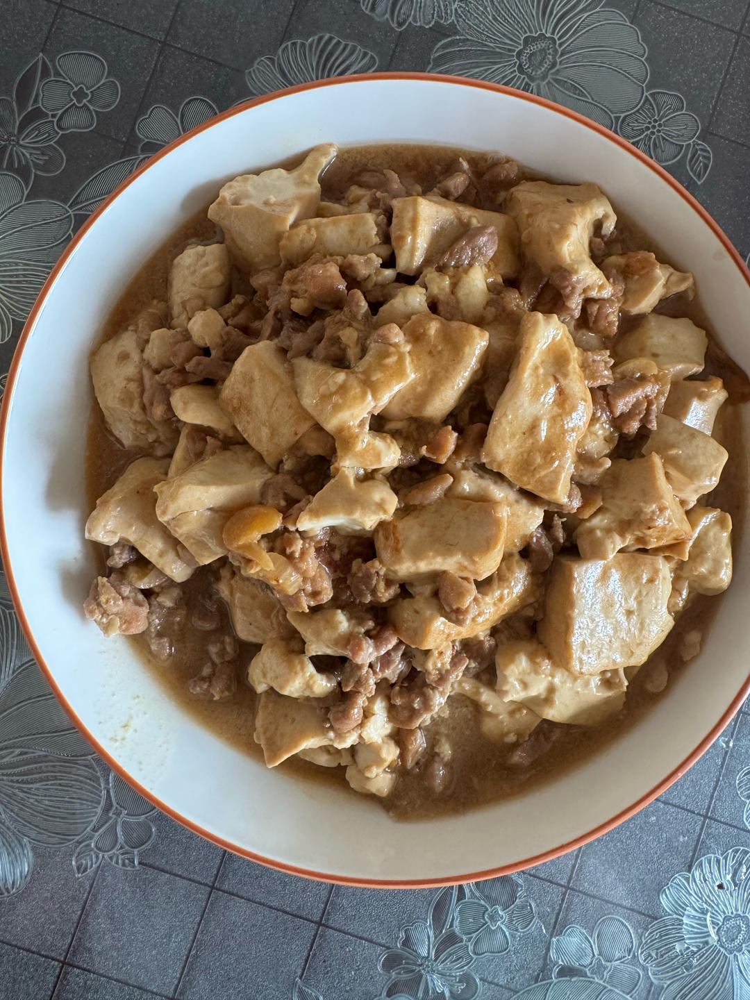 肉末豆腐