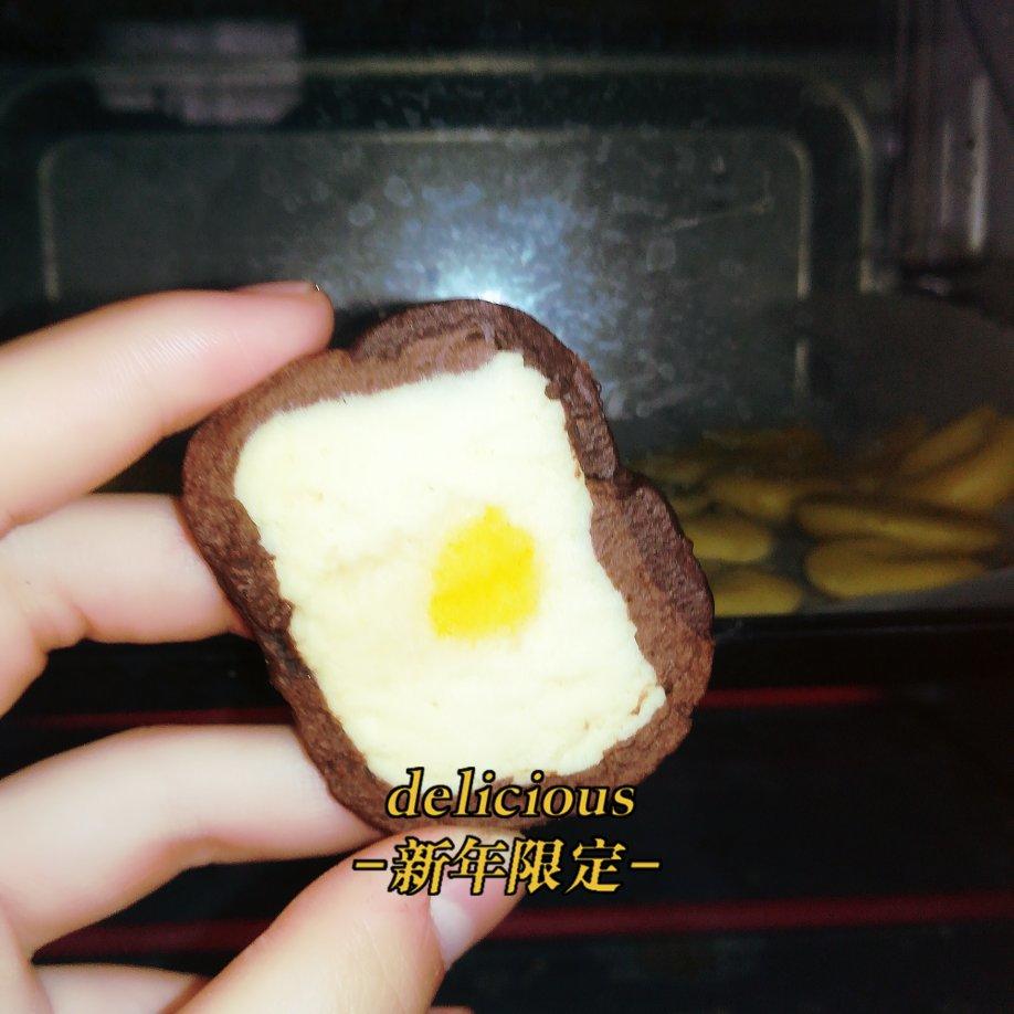 超级萌物～卡通煎蛋曲奇