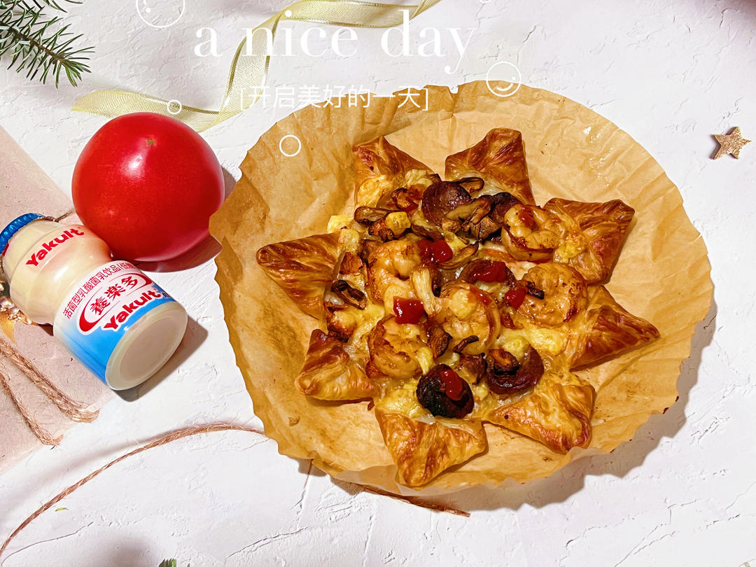 快手美味的太阳卷饼披萨🍕