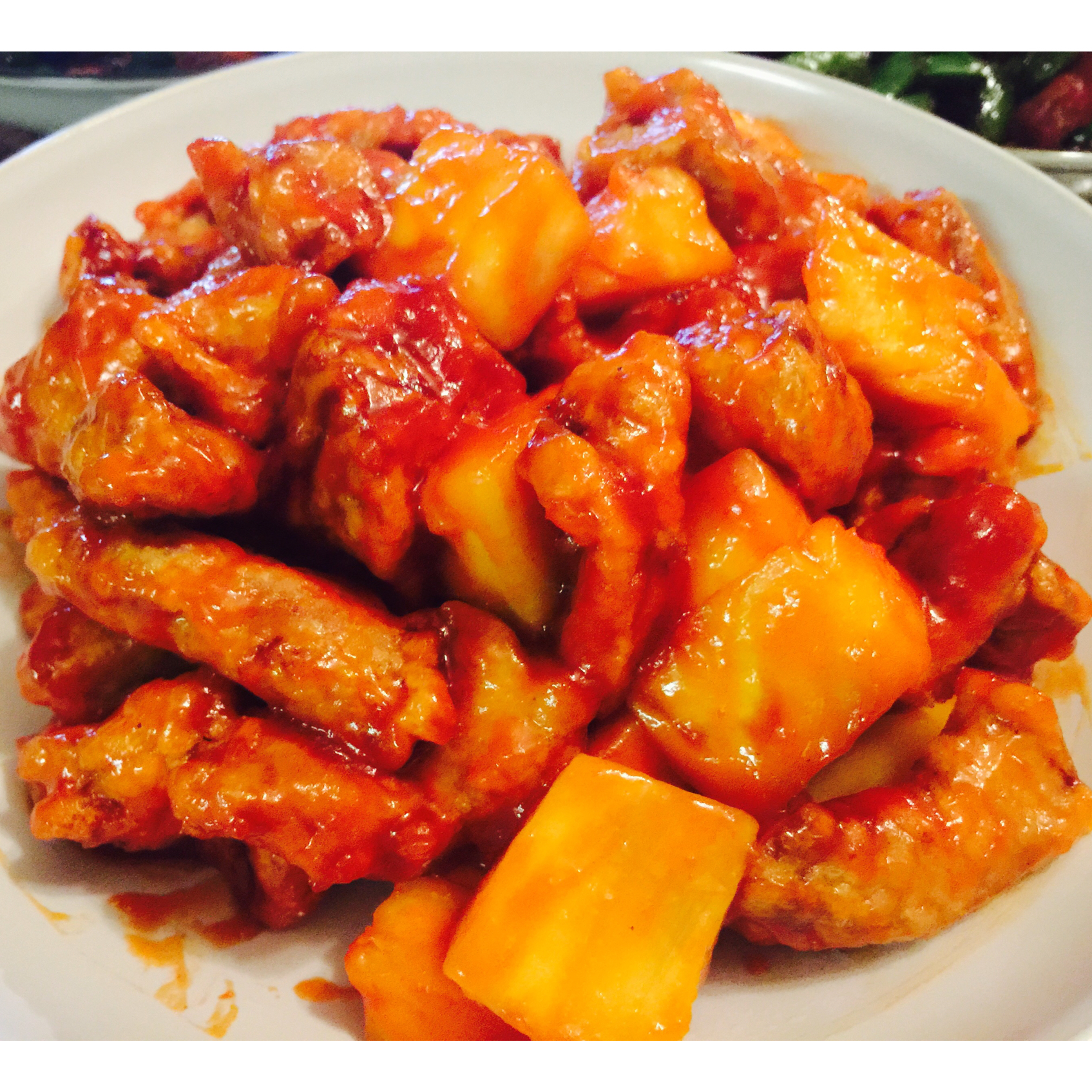 菠萝咕咾肉