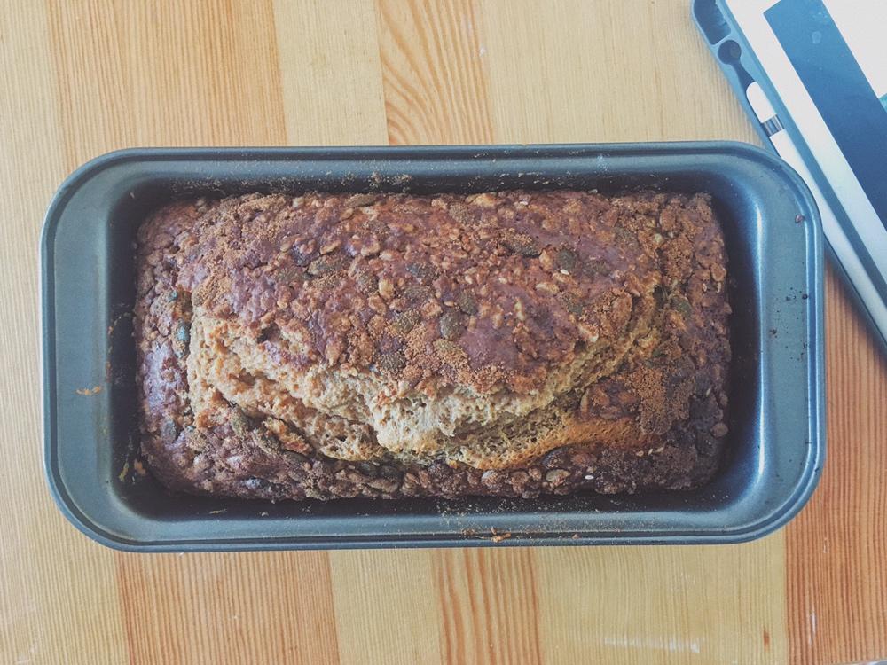 肉桂卷快手面包丨健康·烘焙