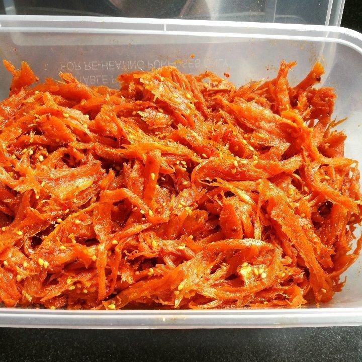 悠悠u9ji做的韩式拌明太鱼干丝