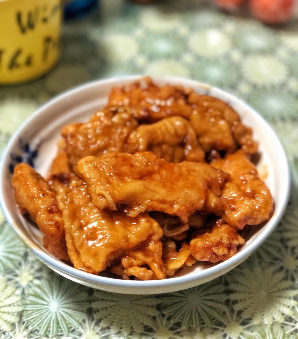 在家也能做大菜之4~“糖醋里脊”
