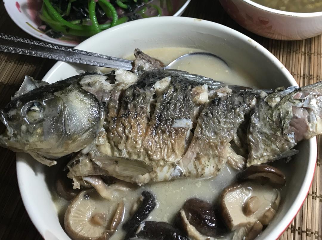 鲫鱼菌菇汤