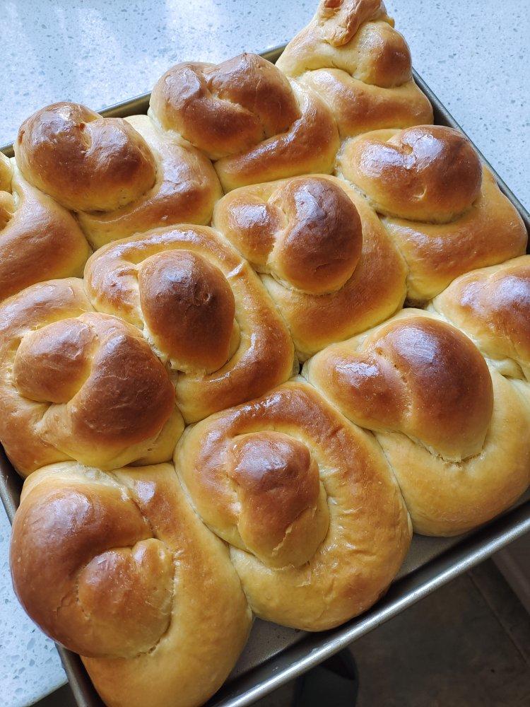 全世界最好吃没有之一的汤种布里欧修老面包