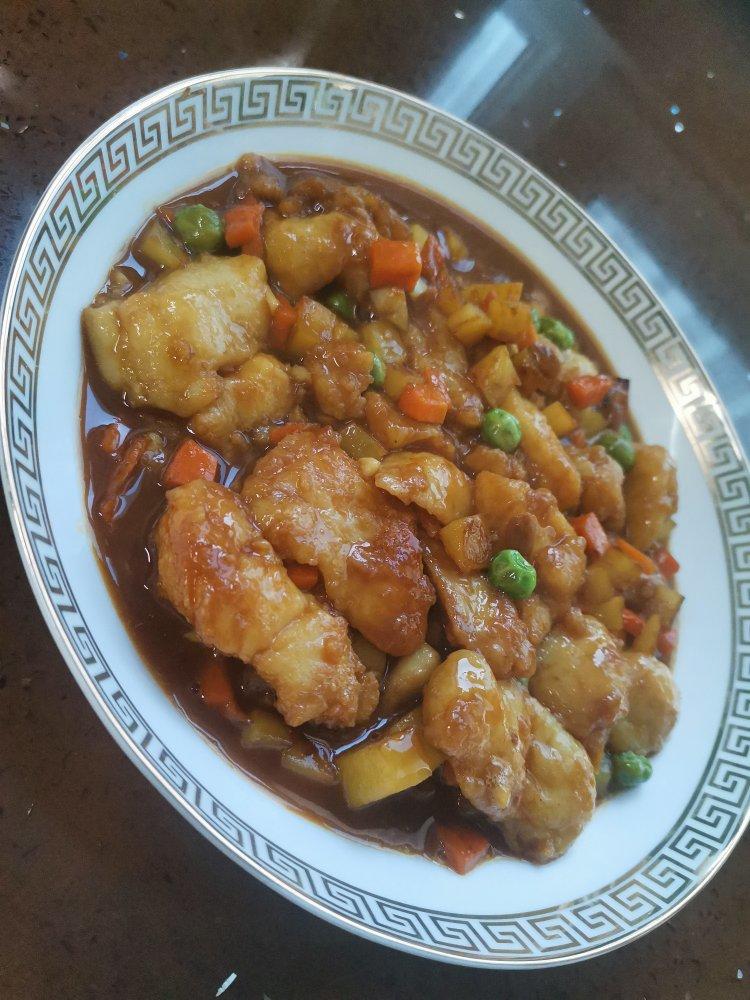 酱汁鱼盖饭