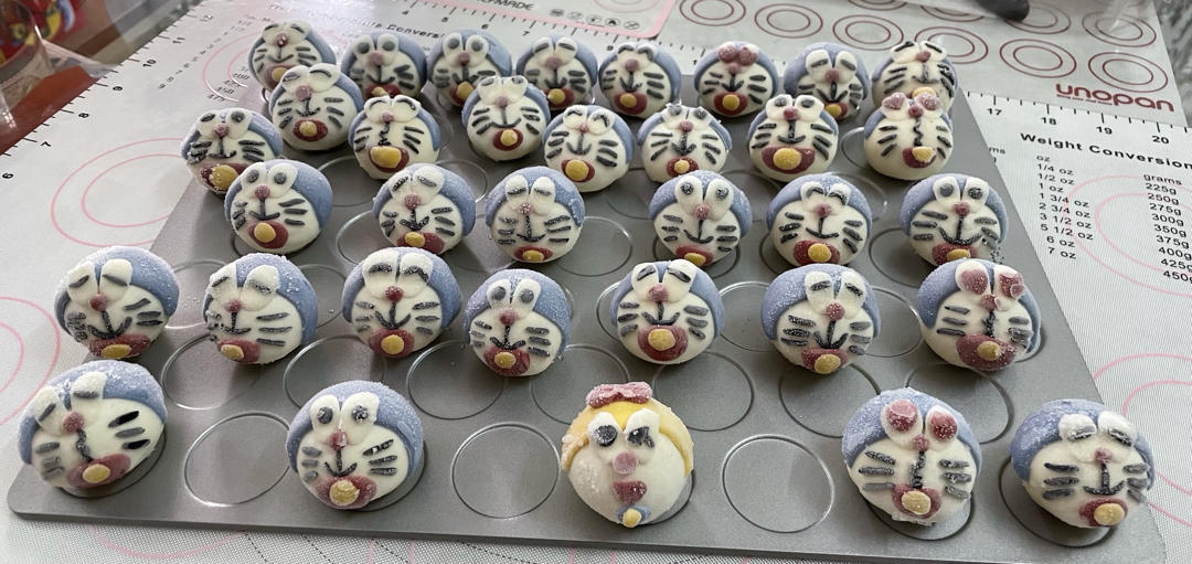 Q弹不开裂奶香多啦A梦汤圆