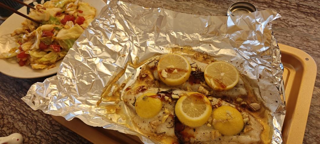 让烤箱动起来--意式香料烤龙利鱼