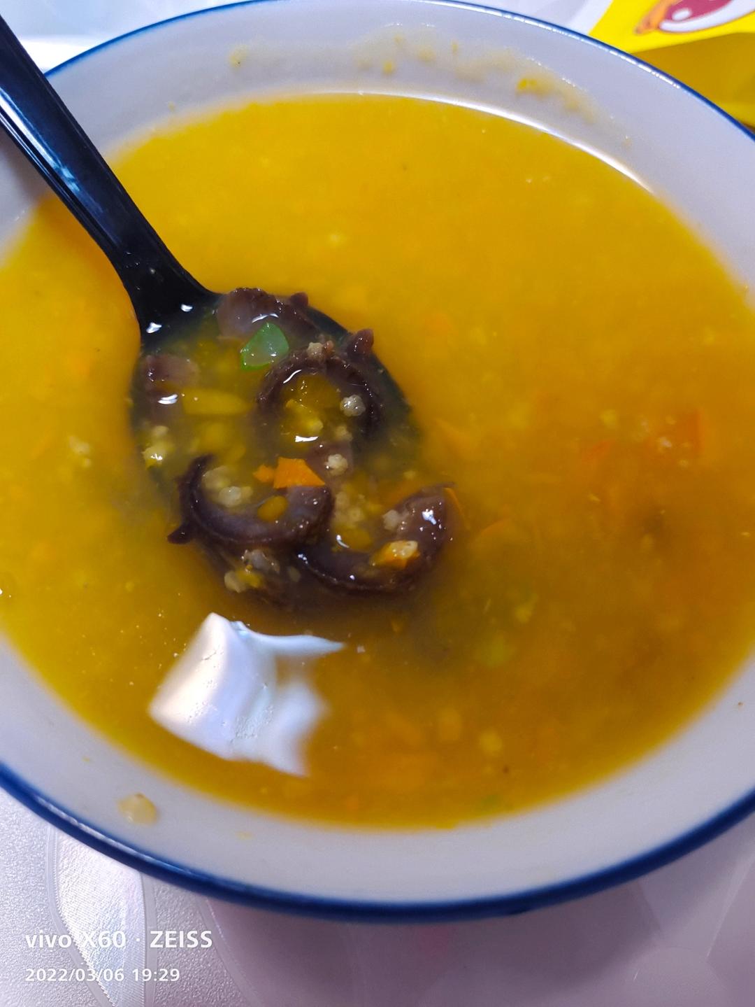 增强免疫力的小米海参粥