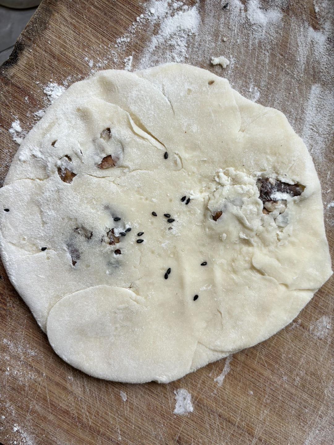 烫面糖饼 一看就会 快手早餐 百分百成功