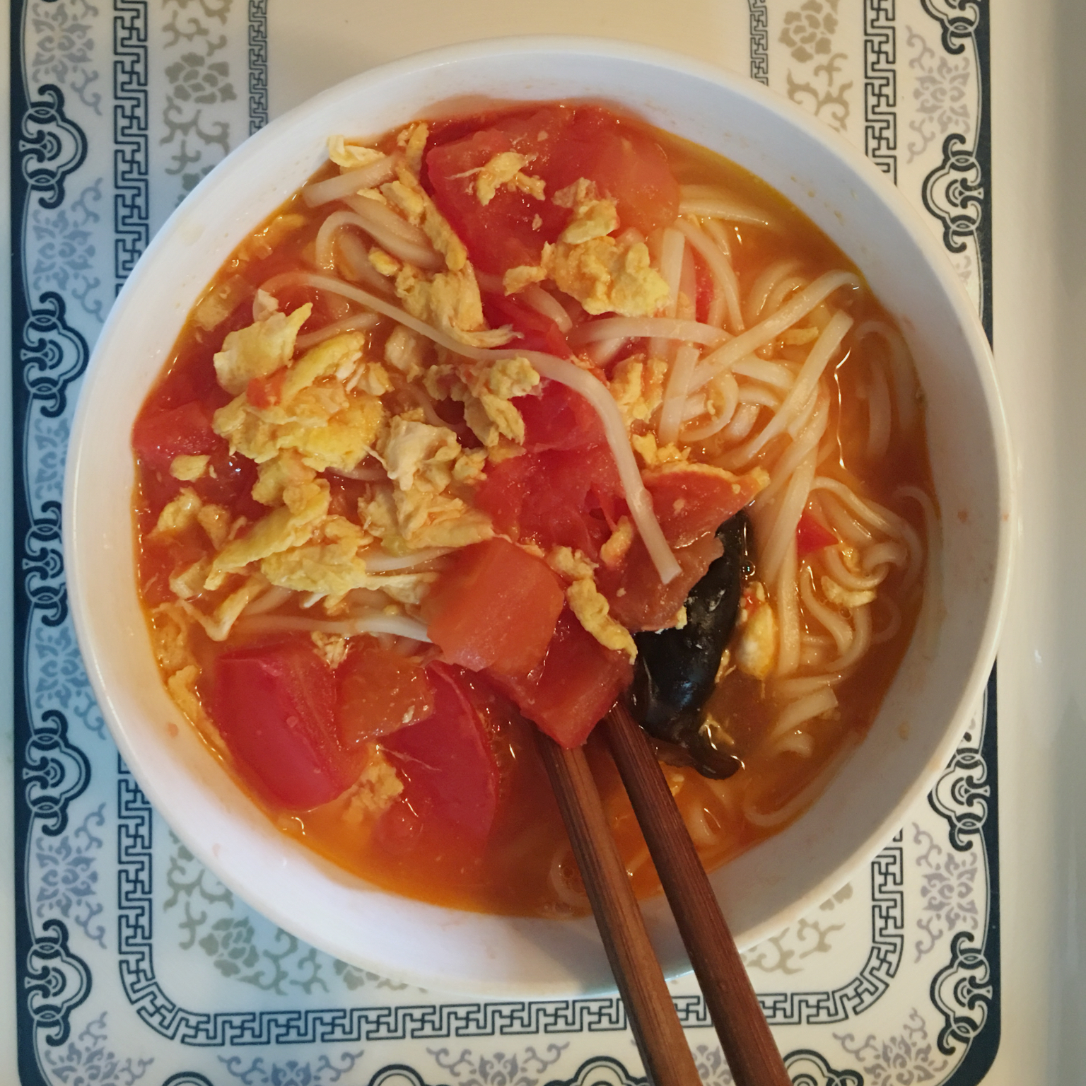 西红柿鸡蛋面