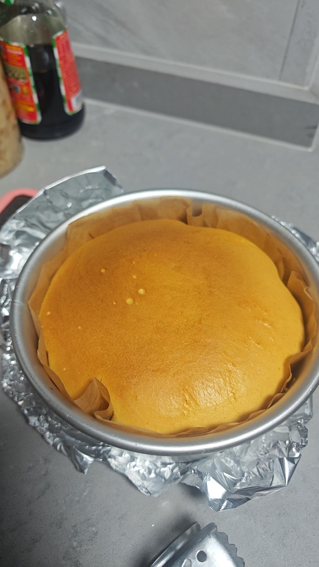 新手零失败的戚风蛋糕6寸（空气炸锅）