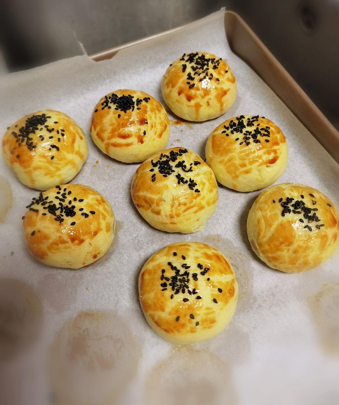 蛋黄酥蛋挞皮版（懒人法）