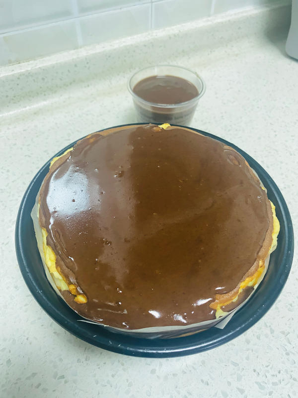 巧克力控🍫超爱的熔岩巧克力巴斯克芝士蛋糕