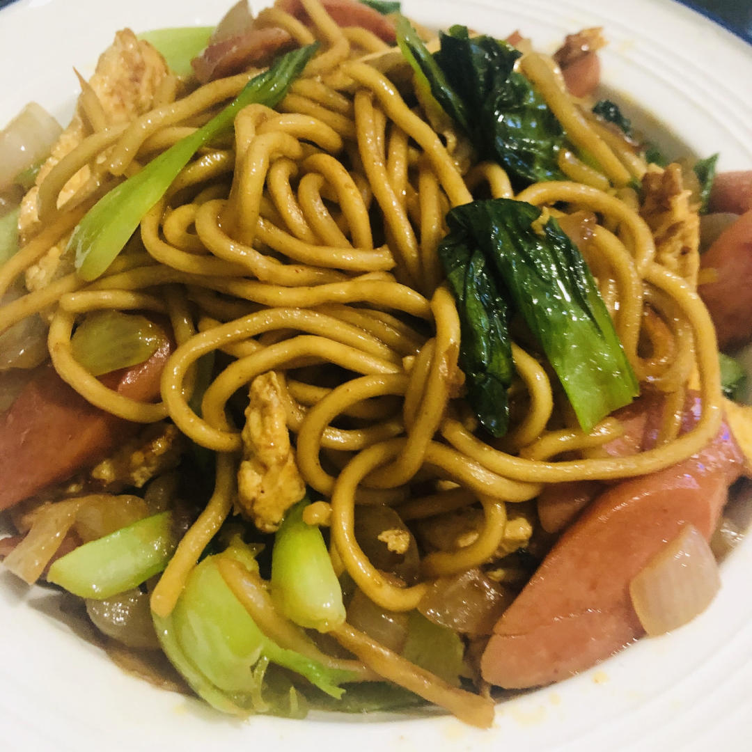 🍜最简单最好吃的家常炒面