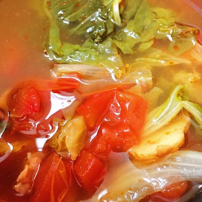 番茄生菜汤的做法