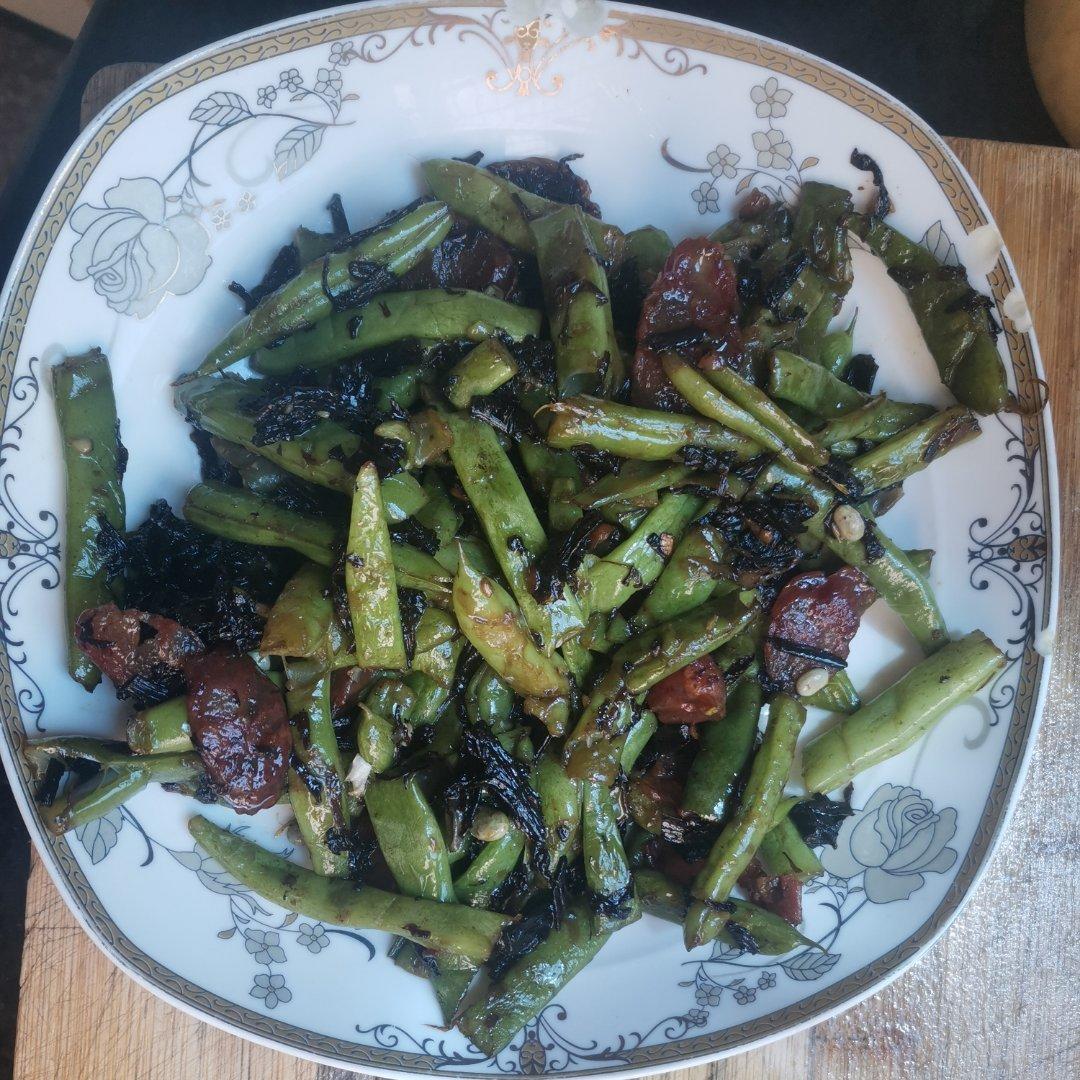 梅干菜干煸四季豆