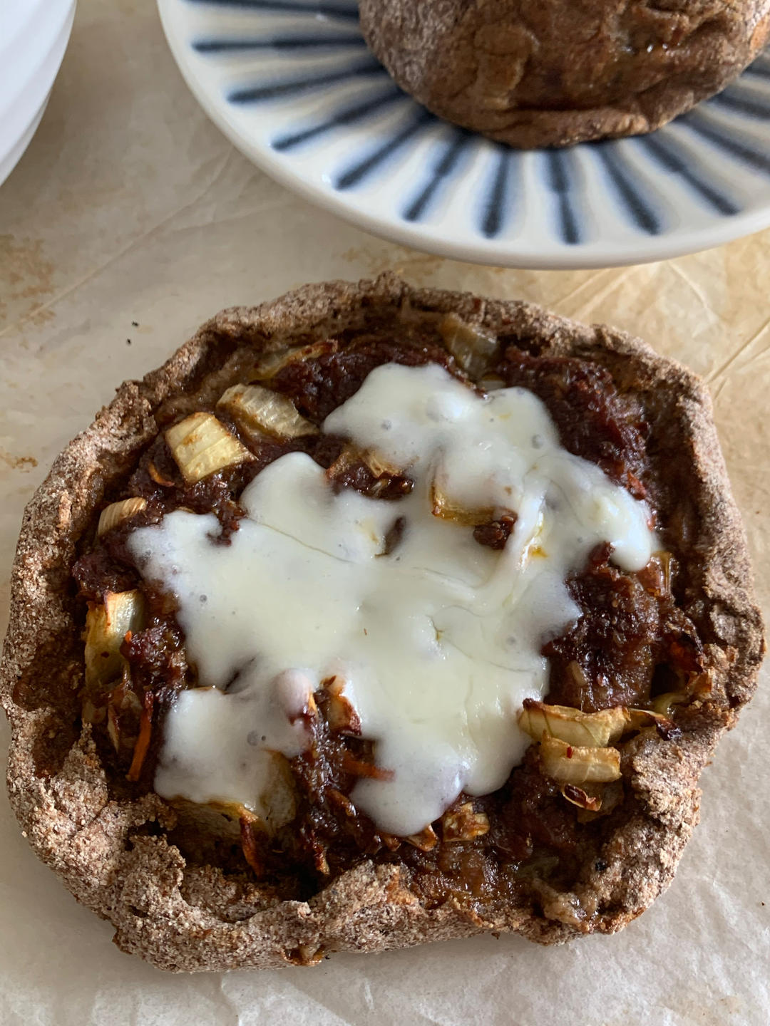 【生酮低碳】印度咖喱-馕naan，主食饼