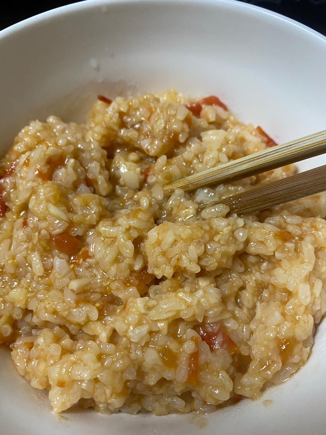 超级简单的西红柿烩饭