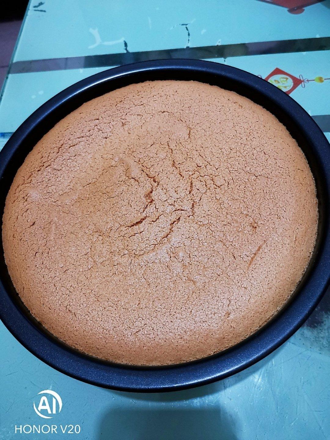 视频菜谱:原味戚风蛋糕8寸戚风蛋糕不裂