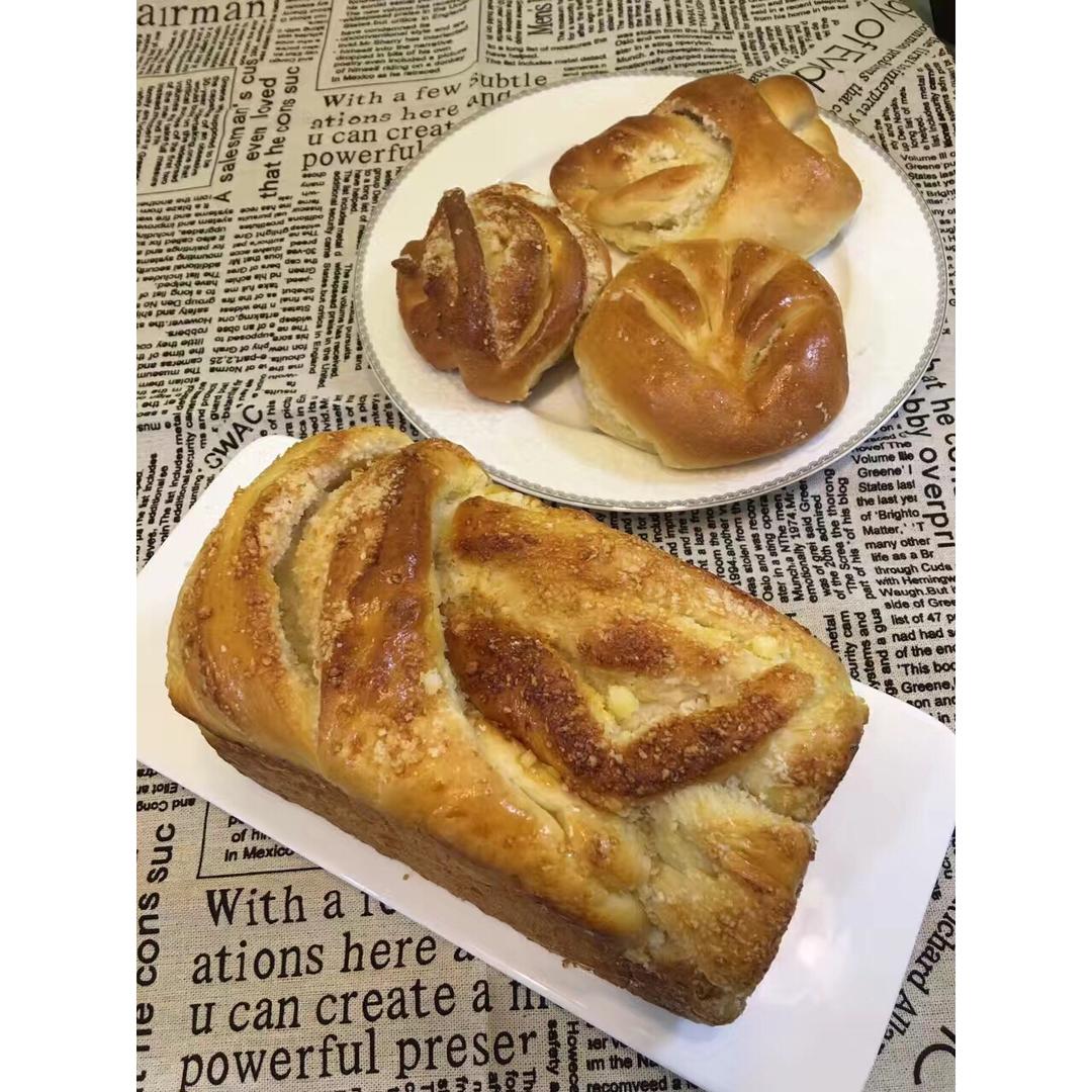 椰蓉吐司面包 Coconut Loaf