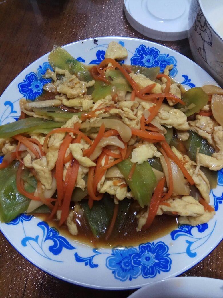 鱼香炒蛋