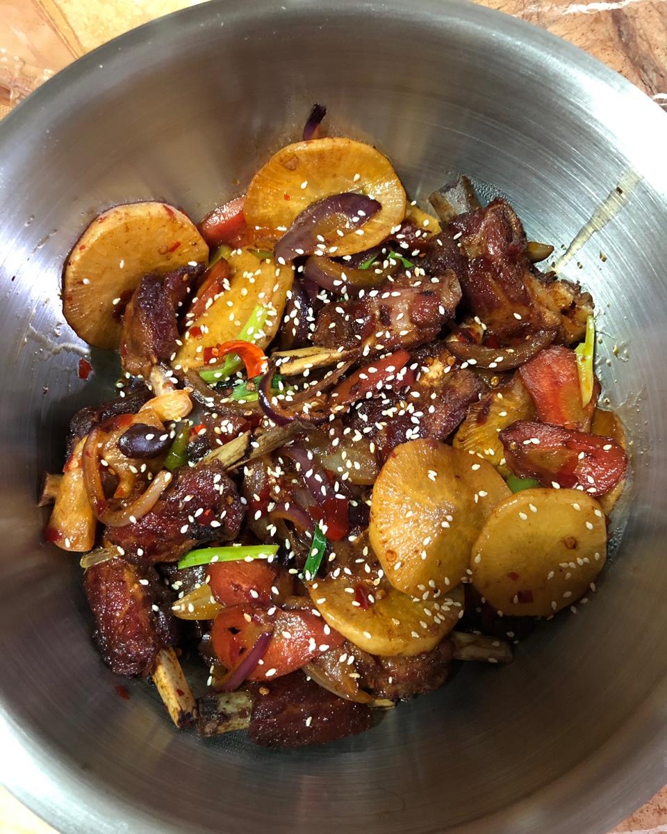 干锅排骨