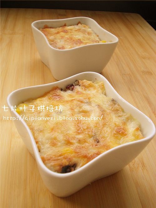 培根芝士焗饭的做法