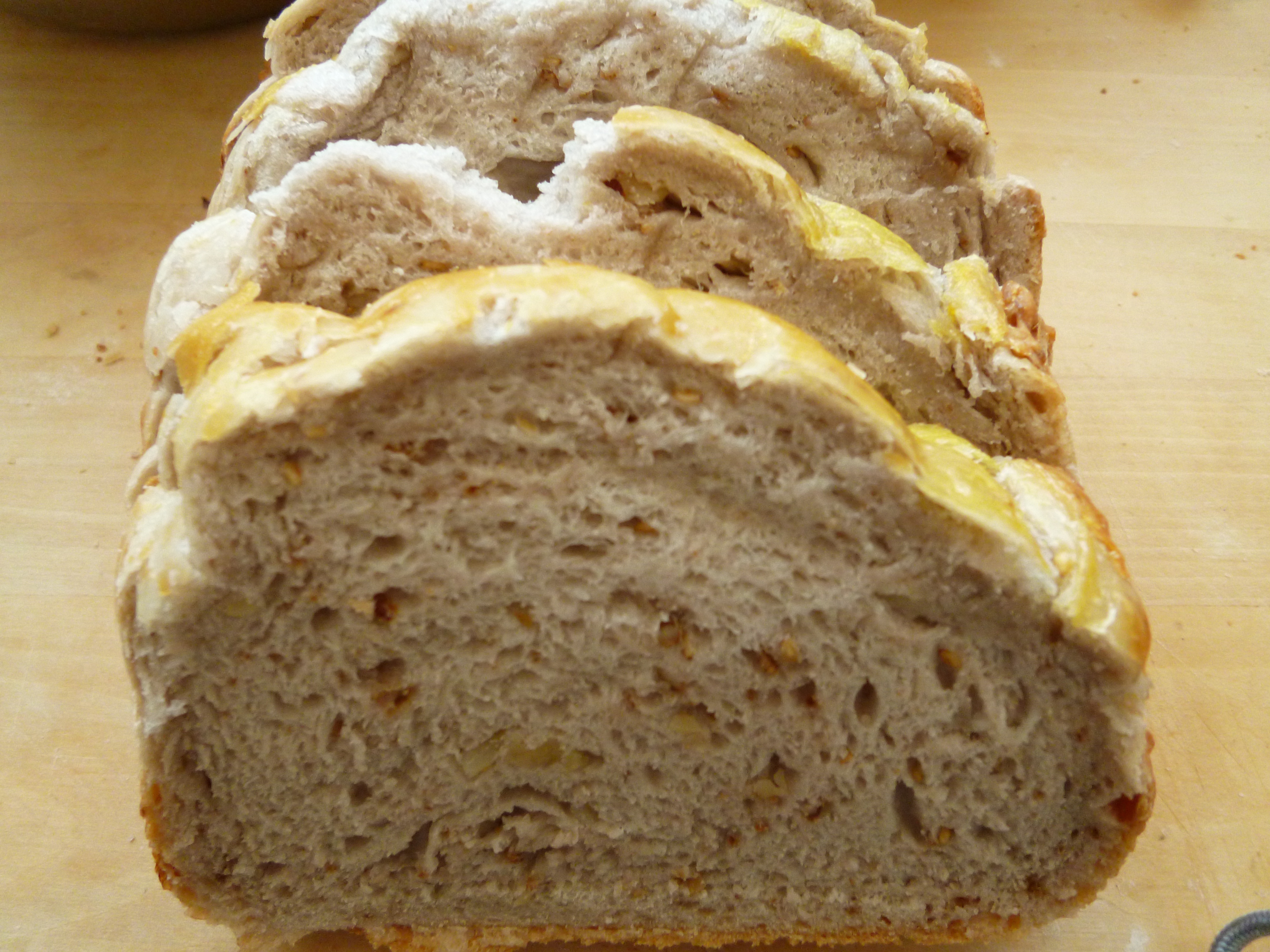 面包机坚果法式面包的做法
