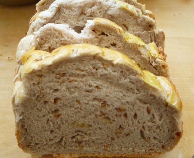 面包机坚果法式面包的做法