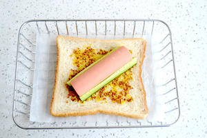 芝士热狗三明治的做法 步骤3