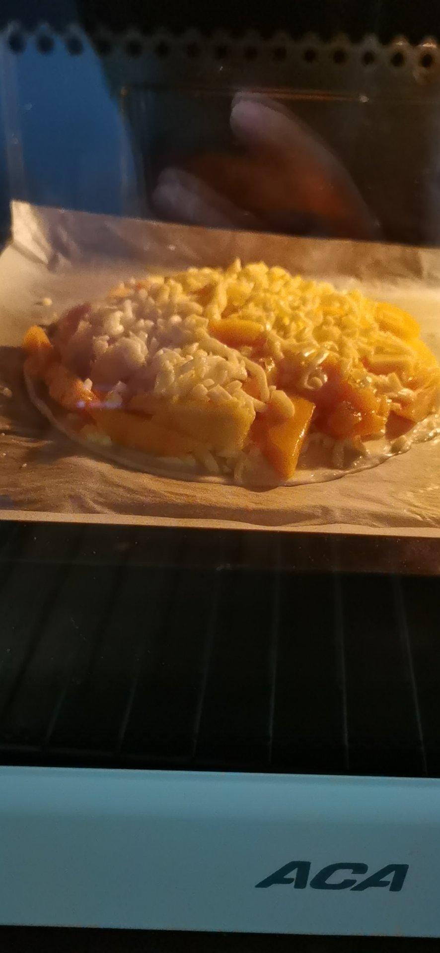 超级简单的芒果菠萝披萨