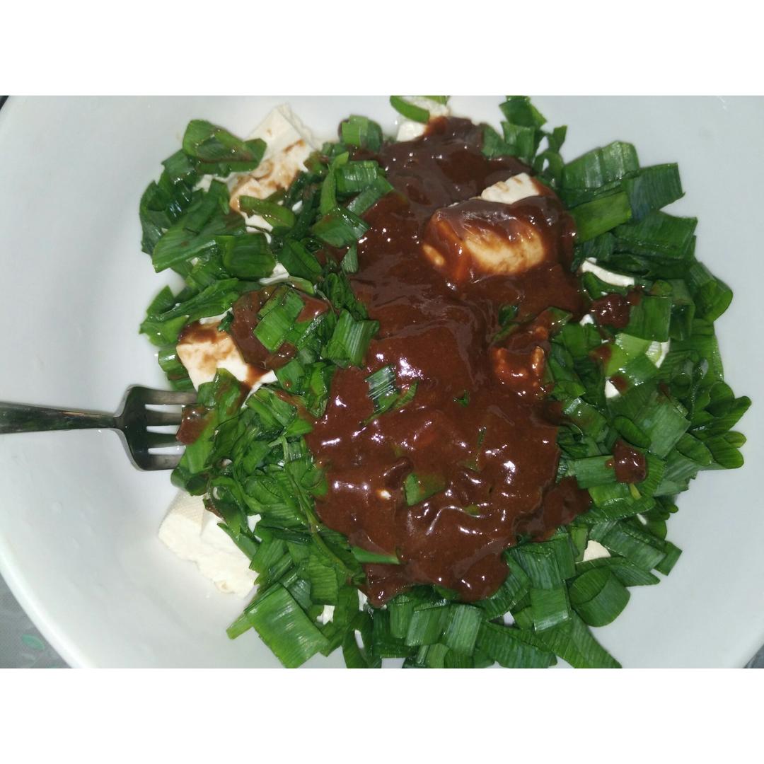 小葱拌豆腐