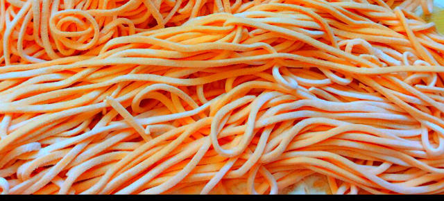 超详细手工南瓜面条