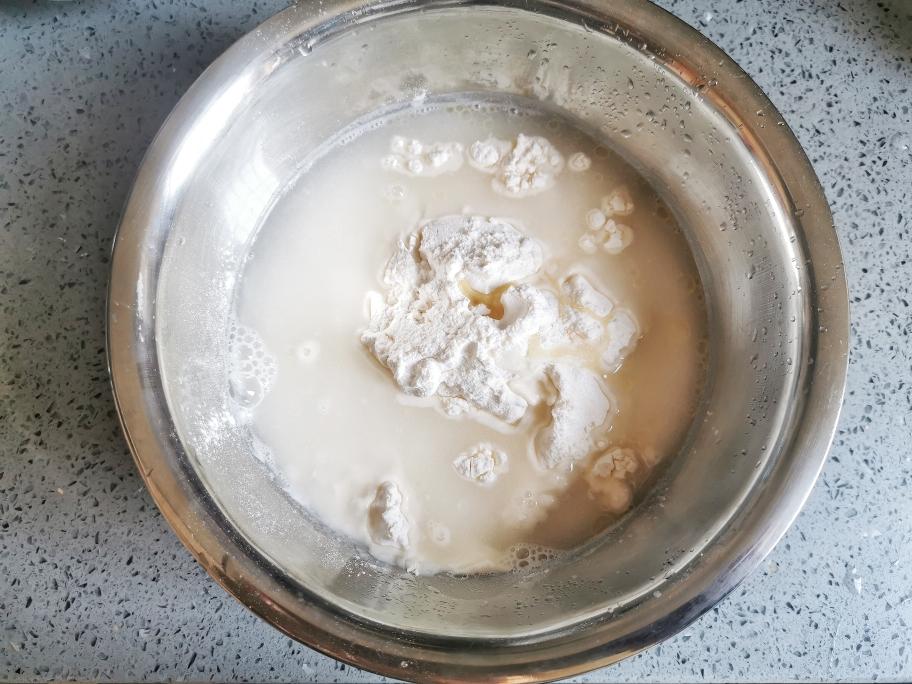 纯奶手撕吐司的做法 步骤1